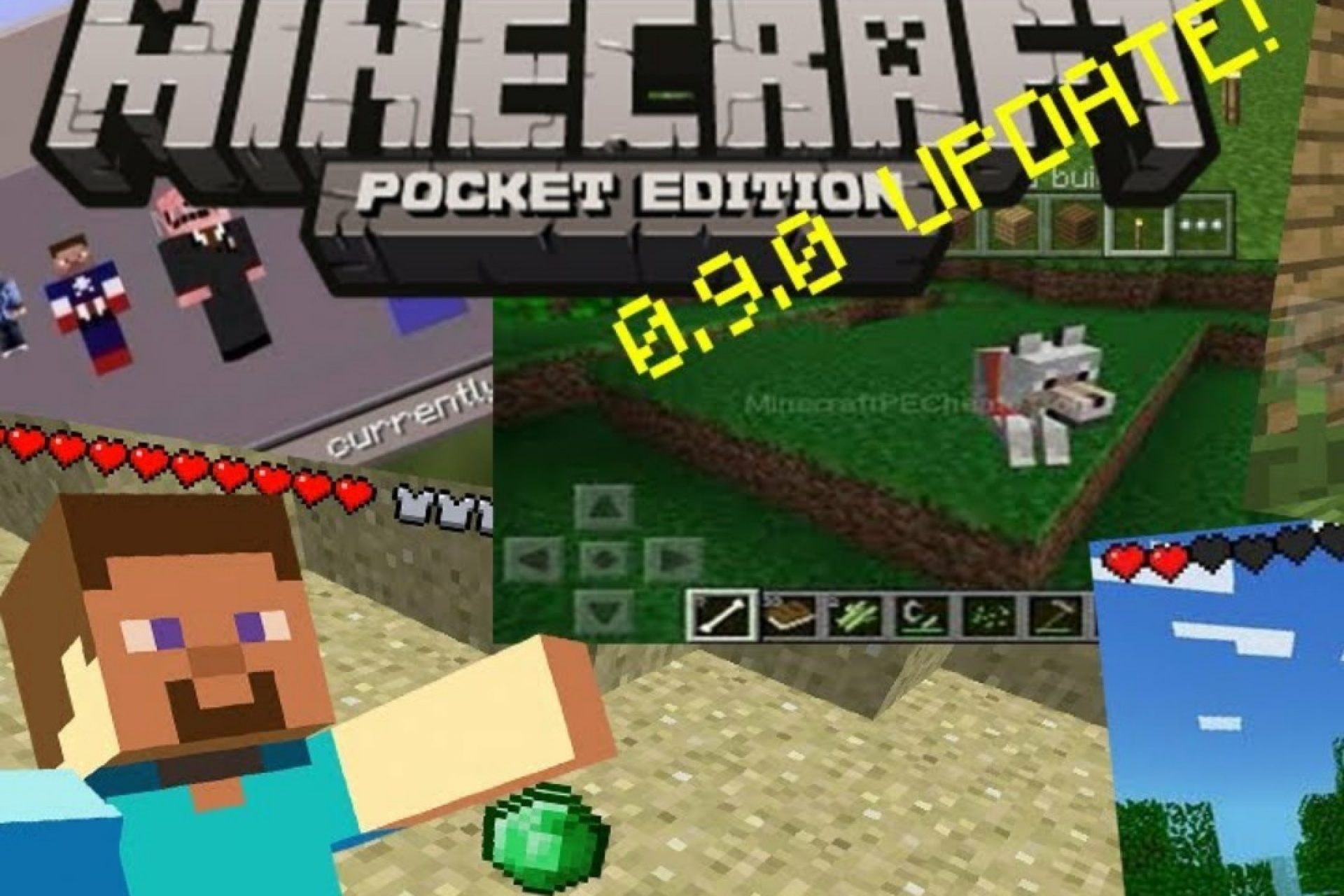 Скачать Minecraft PE 0.9 бесплатно на андроид – Майнкрафт 0.9 на Android