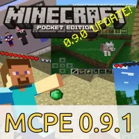 Скачать Minecraft PE 0.9.1