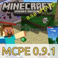 Скачать Minecraft PE 0.9.1