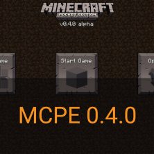 Скачать Minecraft PE 0.4.0