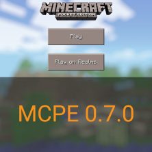 Скачать Minecraft PE 0.7.0