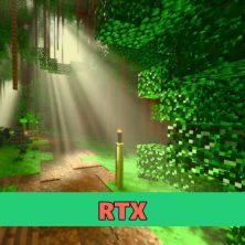 Скачать текстуры на RTX на Minecraft PE