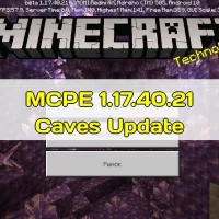 Скачать Minecraft PE 1.17.40.21