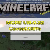 Скачать Minecraft PE 1.18.0.22