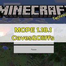 Скачать Minecraft PE 1.18.1