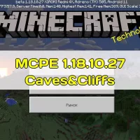 Скачать Minecraft 1.18.10.27