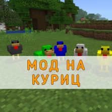 Скачать Мод на Куриц на Minecraft PE