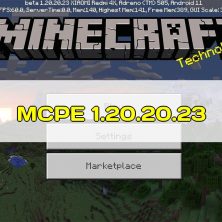 Скачать Minecraft PE 1.20.20.23