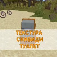 Скачать Текстуру Скибиди Туалет на Minecraft PE