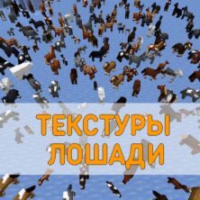 Скачать Текстуру Лошади на Minecraft PE